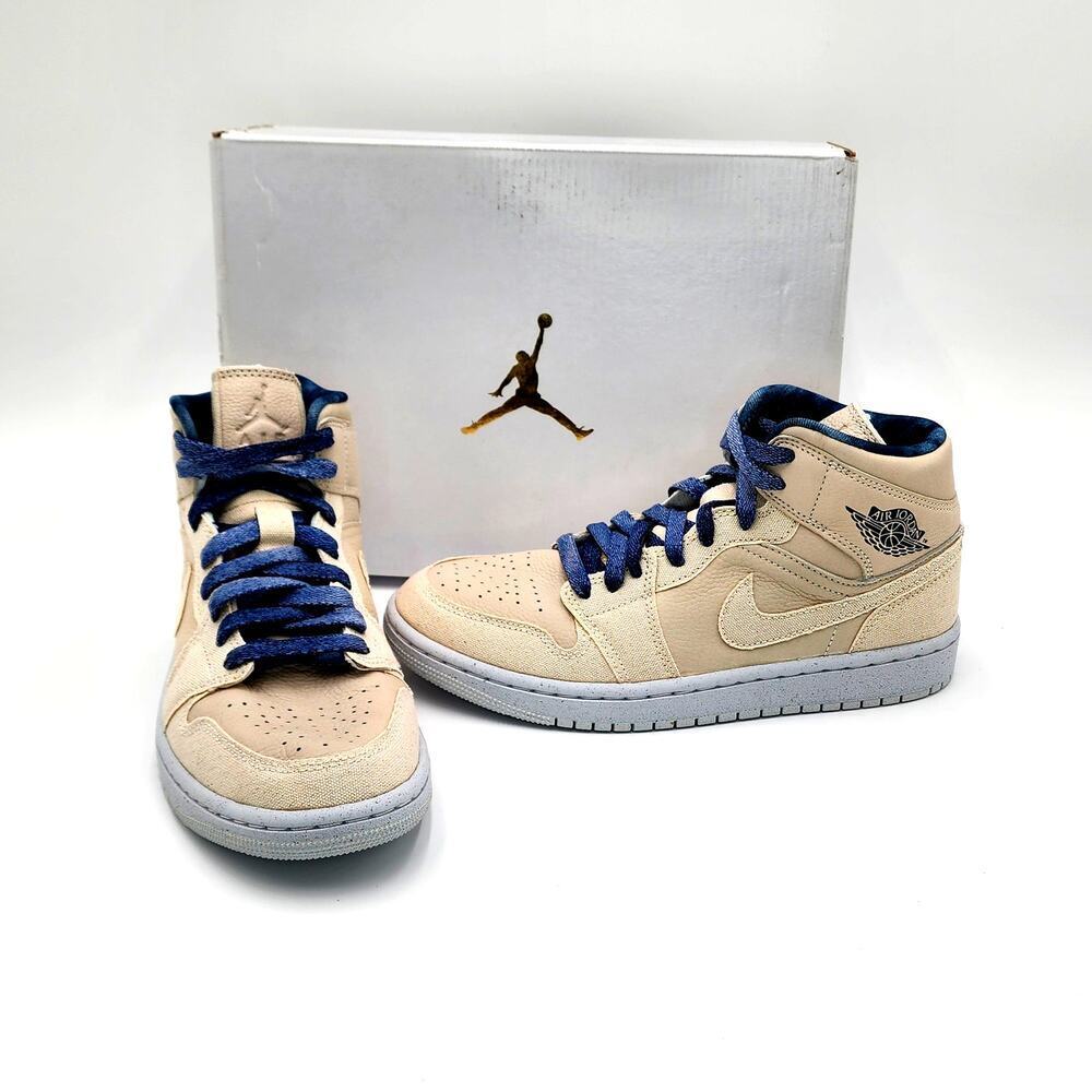 NIKE Jordan Air Jordan 1 Mid "Sanddrift" sneakers size W 7,5